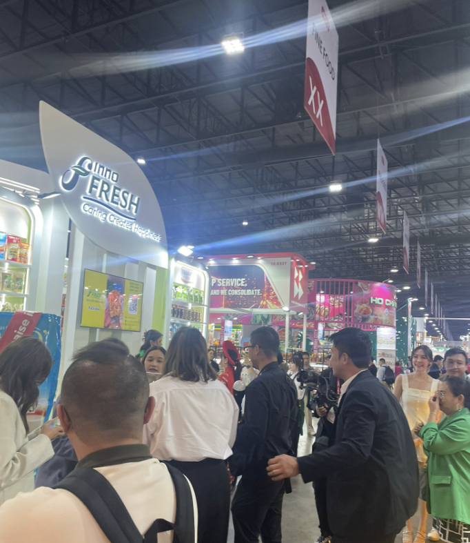【THAIFEXの会場全景】